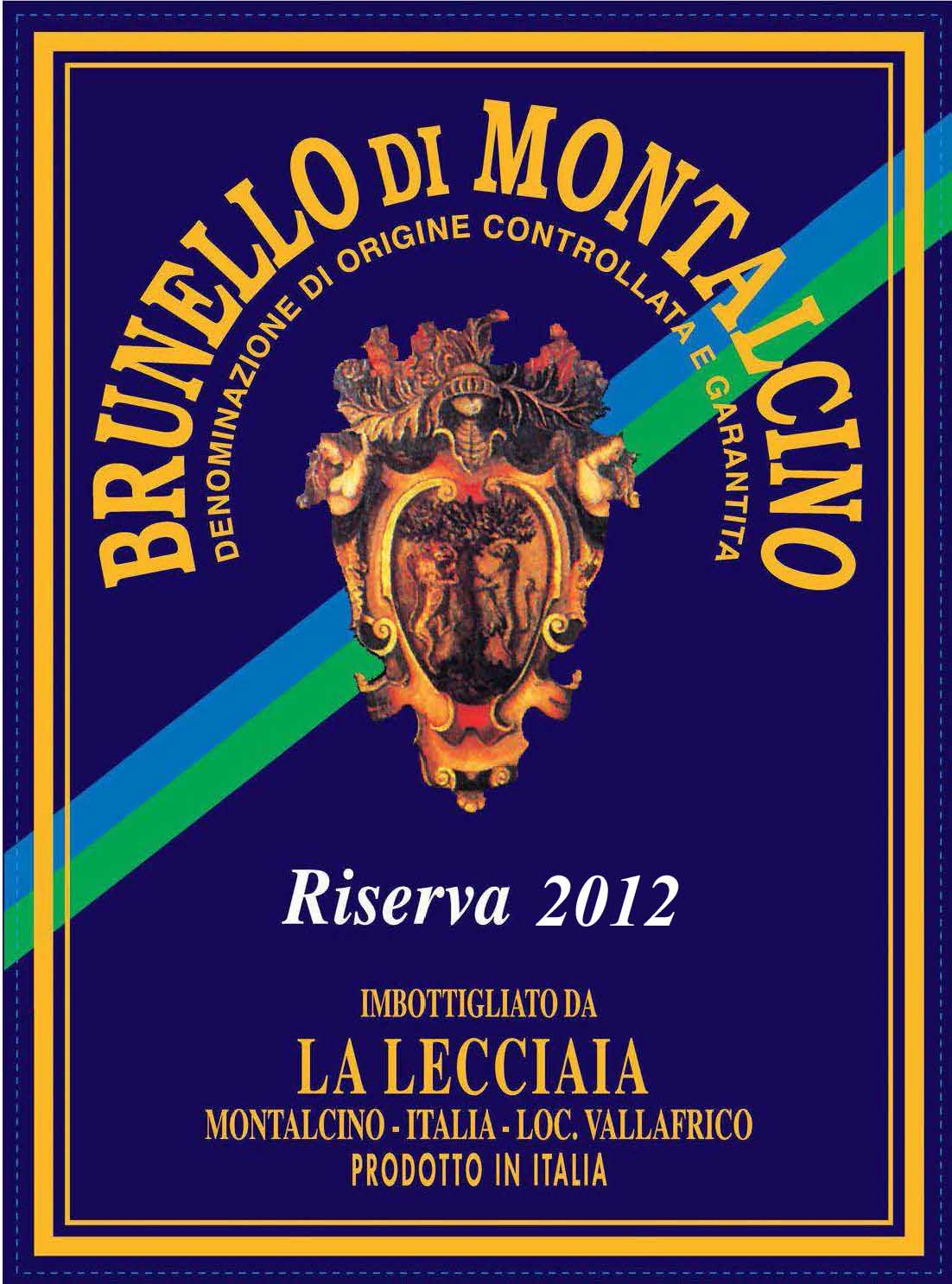 La Lecciaia - Brunello Di Montalcino Riserva label