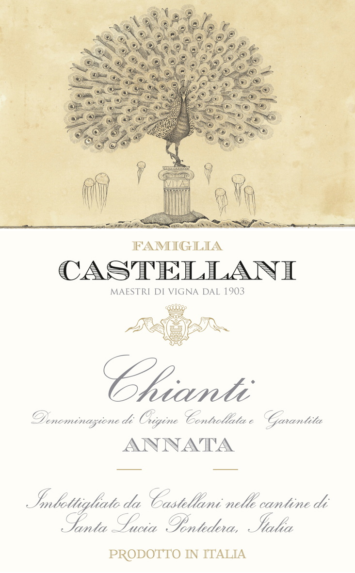 Famiglia Castellani - Collezione Collesano - Chianti label