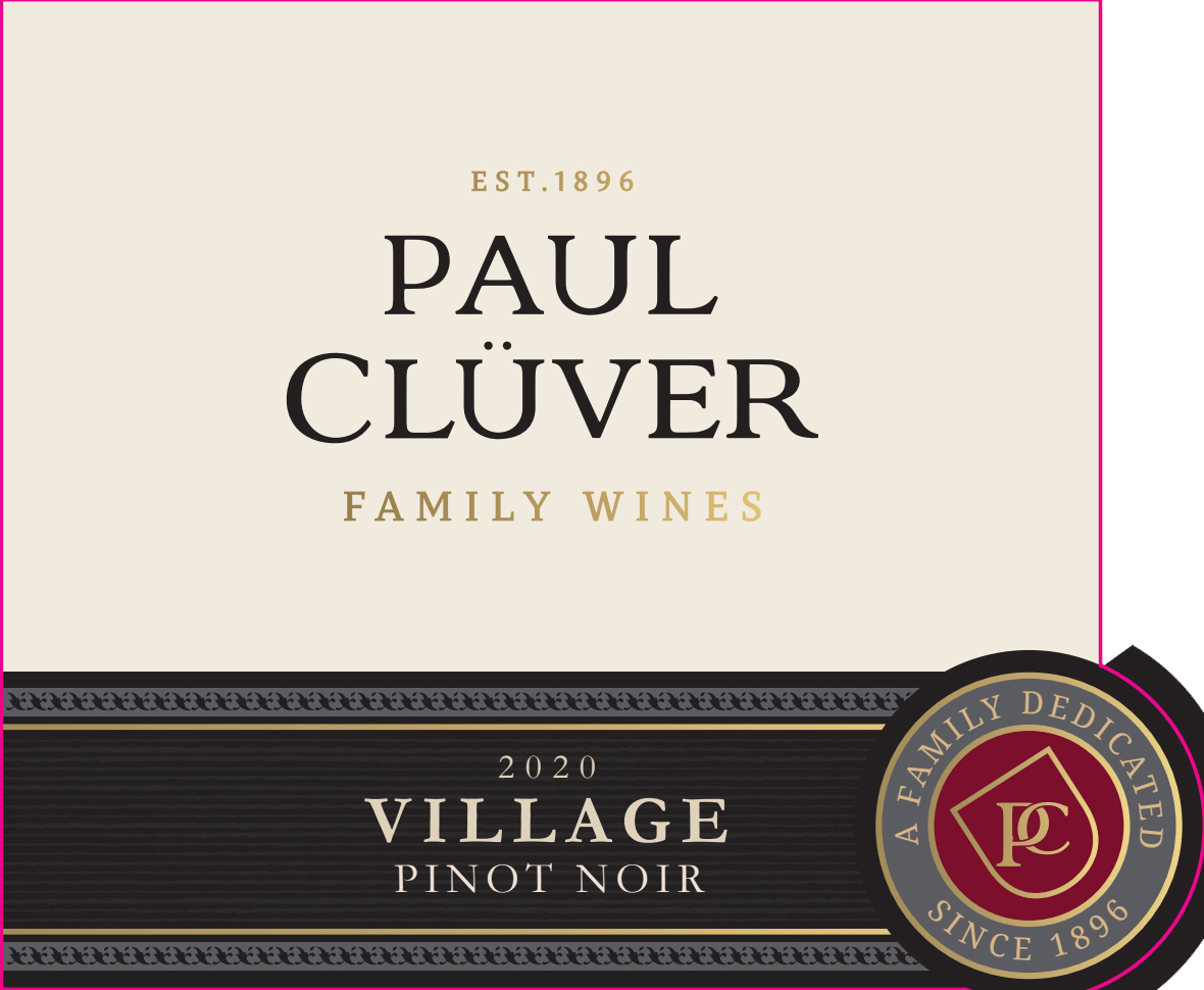 Paul Cluver - Pinot Noir Village label