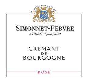 Simonnet-Febvre - Cremant Rose label