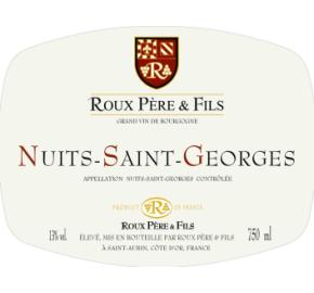 Roux Pere & Fils - Nuits Saint Georges label